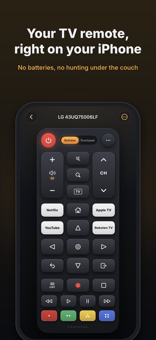 Couchpad screenshot 1